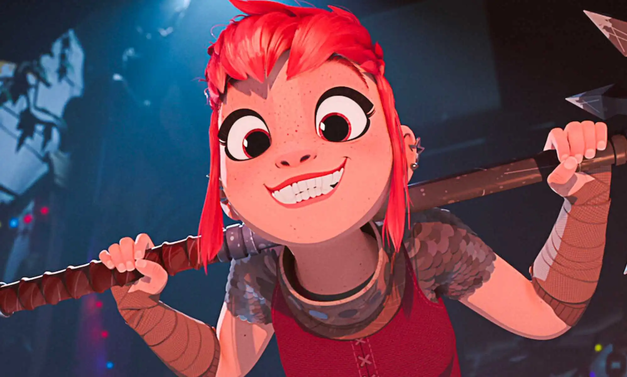 Trans Animation Netflix's Nimona praised for groundbreaking gay kiss by fans