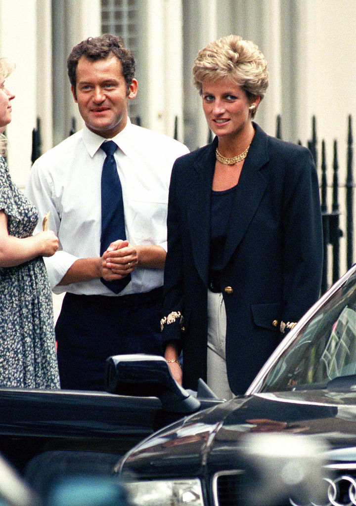 Paul Burrell pictured with Princess Diana in 1994. 