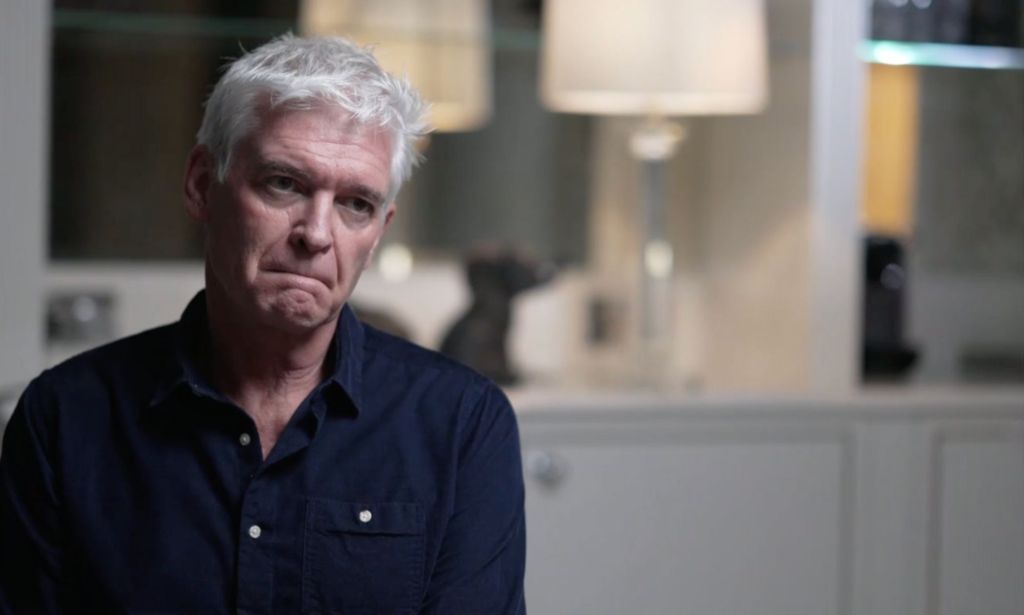Phillip Schofield gets emotional in an interview with The BBC following a scandal about an affair he had with a younger male colleague on This Morning.