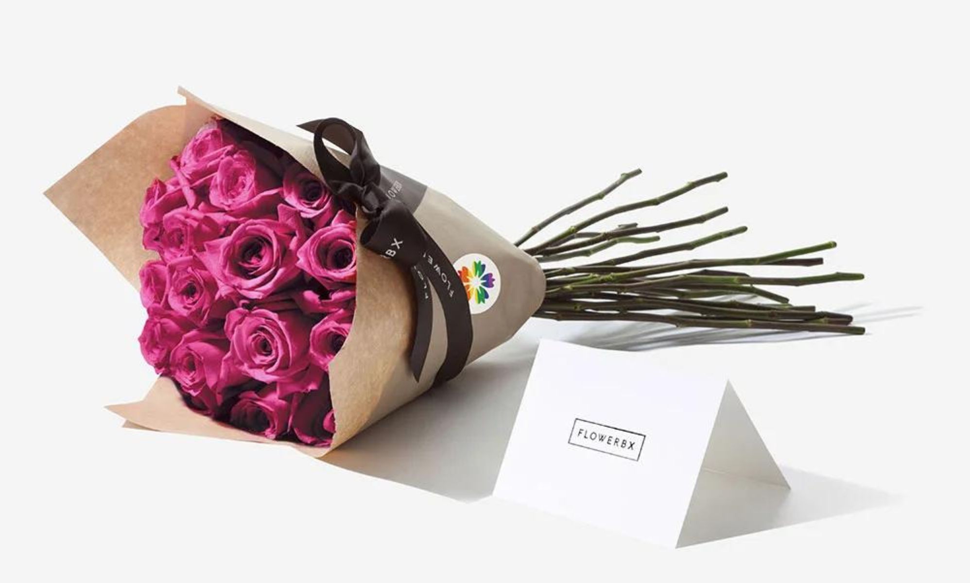 Brown Paper Bokay by West Hollywood Florist