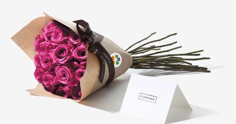 When you buy a bouquet of flowers this Pride Month you'll be supporting Stonewall