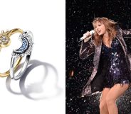Taylor Swift fans are selling out these sun and moon rings from Pandora.