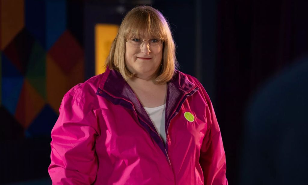 Annie Wallace as Sally St. Claire in Hollyoaks.