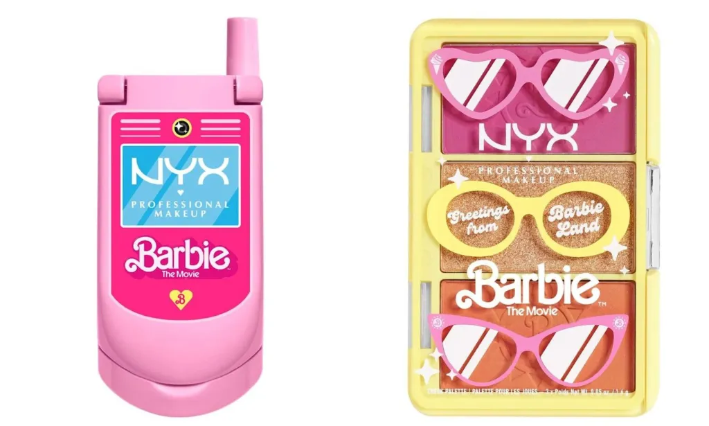 NYX Cosmetics Barbie collection