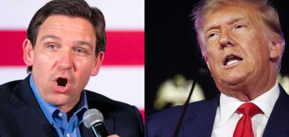Ron DeSantis Donald Trump