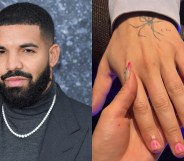 Drake hits back a homophobic backlash to pink nail polish.