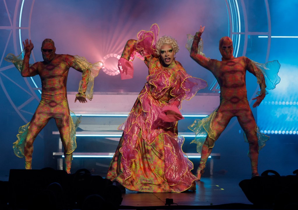 Yvie Oddly performs at RuPaul's Drag Race: Werq The World Tour