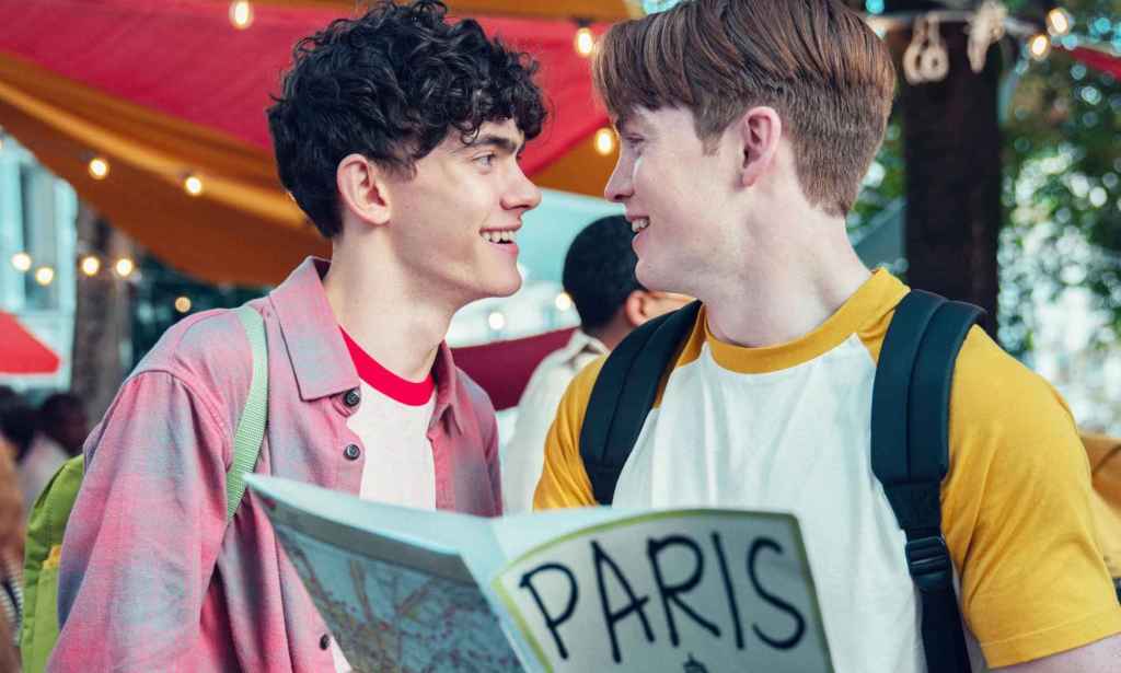 Kit Connor talks queer representation in Heartstopper. (Netflix)