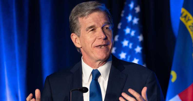 North Carolina governor Roy Cooper