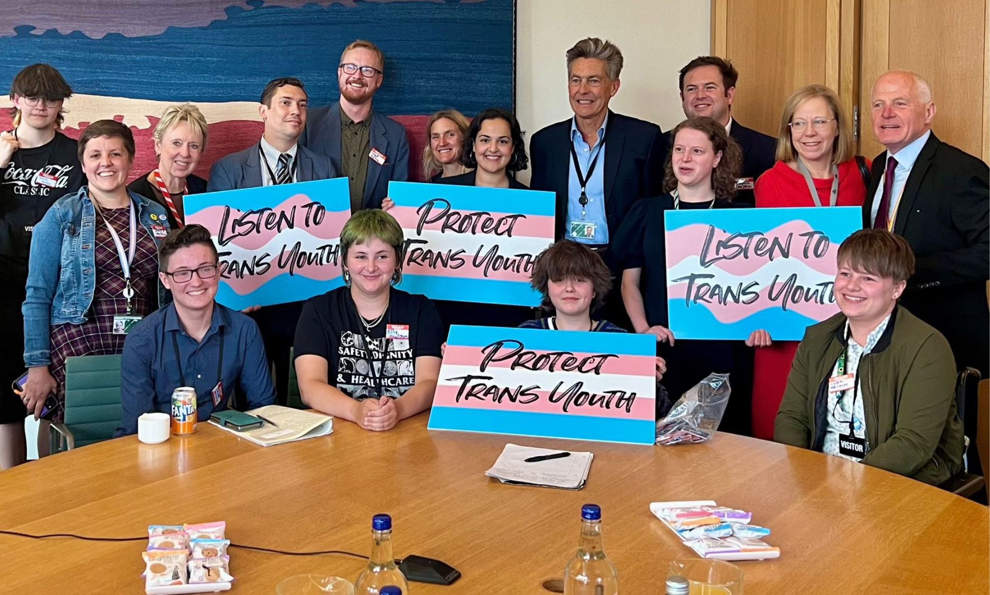 Young trans people invited to chat with MPs in Parliament