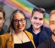 Left-right: Queer neurodiversity campaigner and educator Jude Guaitamacchi, Zoe Gould, a director at Deloitte Digital, Alex Hedlund, chief of staff at Neurodiversity in Business and Nigel Moralee, global ID&E leader at Amazon Web Services.