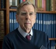 Timothy Spall plays murdered author Peter Farquhar in The Sixth Commandment. (BBC)