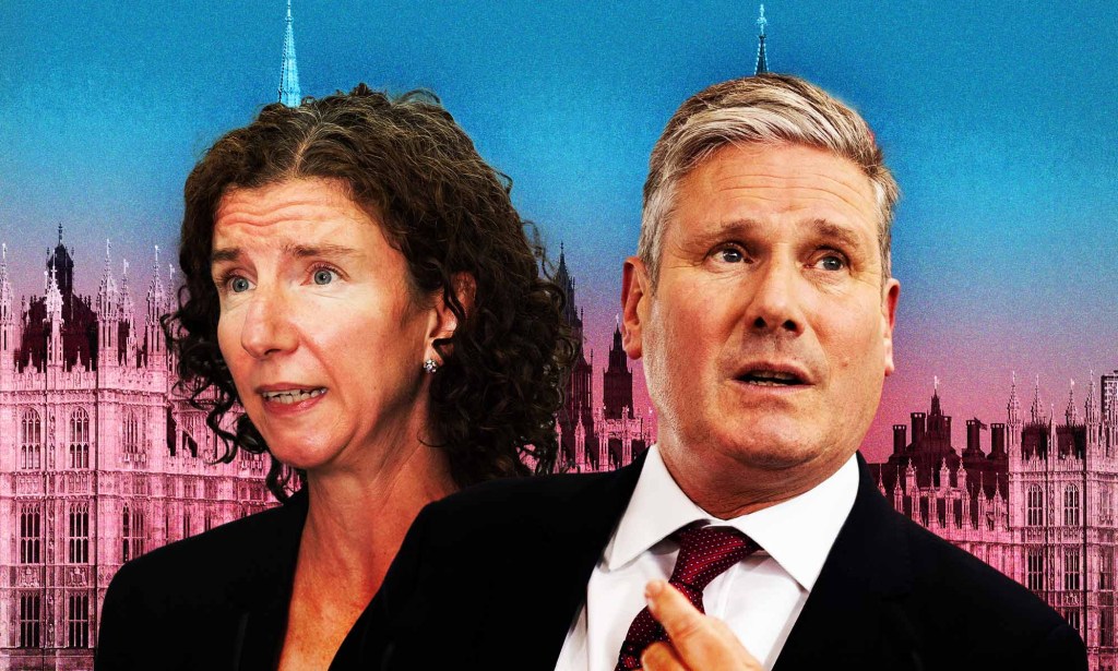 Labour shadow equalities secretary Anneliese Dodds and leader Keir Starmer.