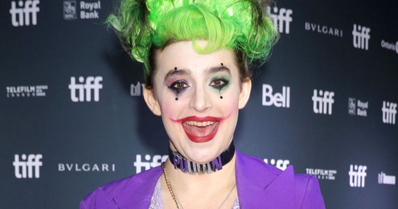 Vera Drew during the Toronto International Film Festival premiere of The People's Joker.
