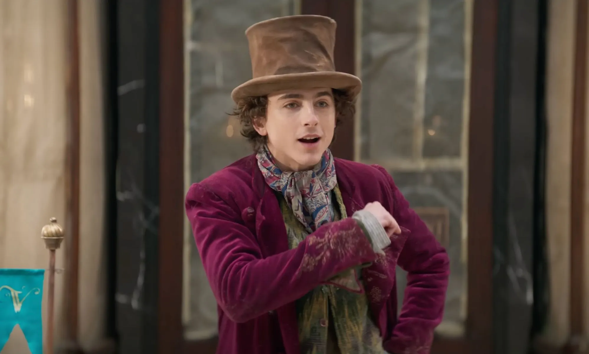 Timothée Chalamet Films New Movie as Willy Wonka: Photos