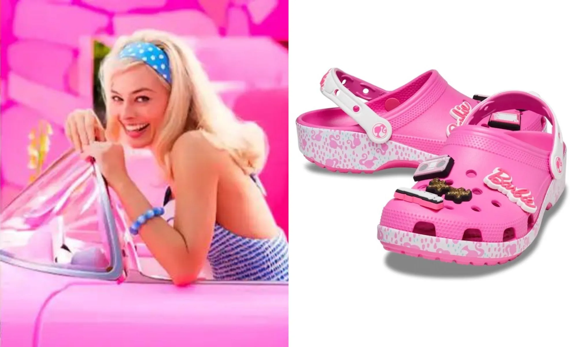 This is where to buy the new Barbie x Crocs collection