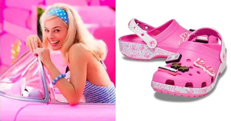 Crocs teams up with the Barbie movie to release new collection.