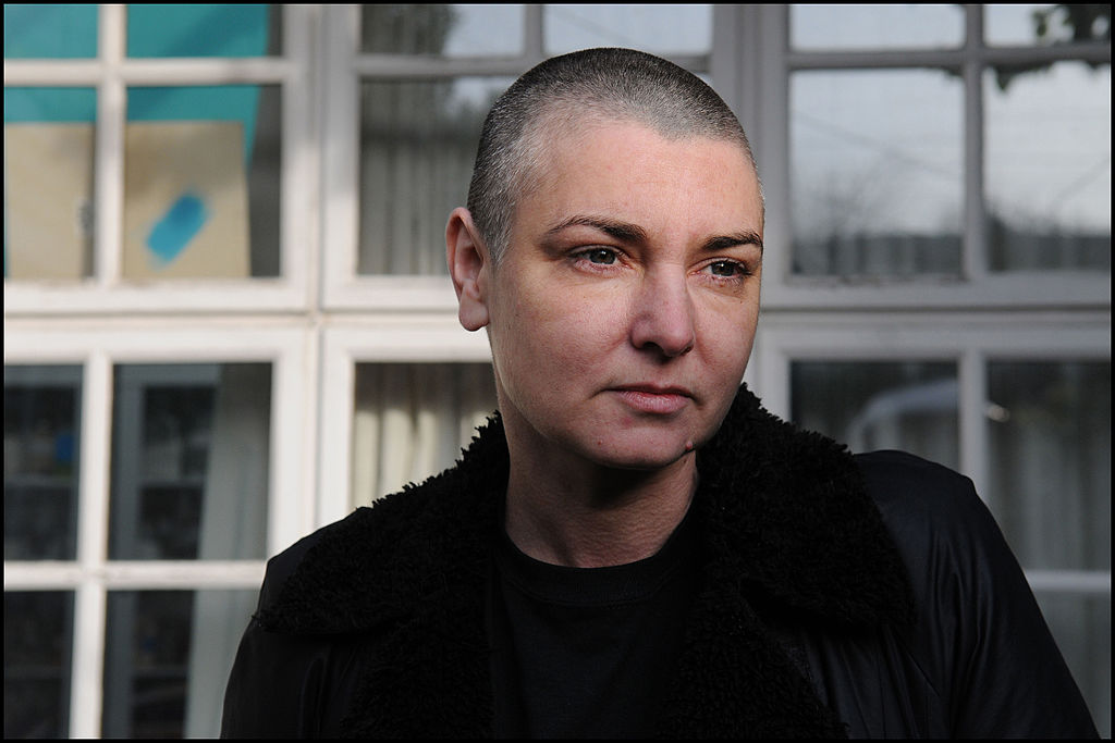 Sinead O'Connor posed at her home in County Wicklow, Republic Of Ireland on 3rd February 2012.