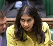 Suella Braverman in the House of Commons