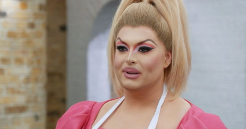 Cheryl Hole on Celebrity Masterchef.