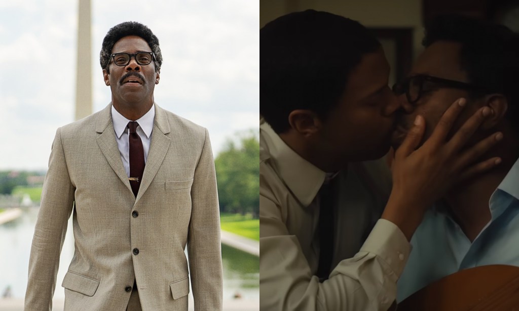 Colman Domingo plays gay civil rights leader Bayard Rustin in Netflix biopic.