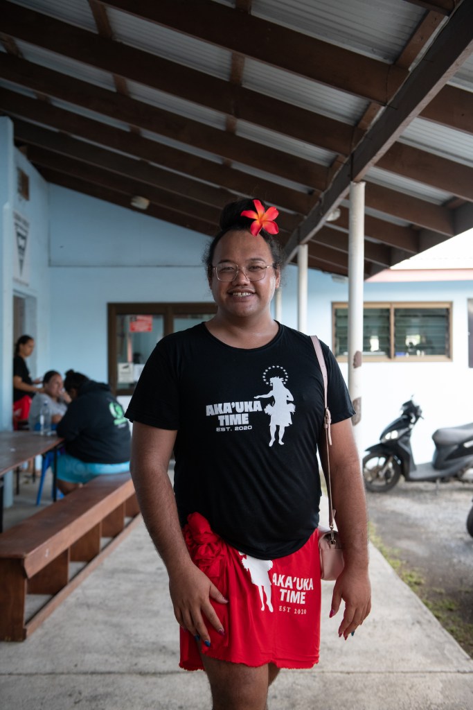 Pictured is Dean Tangata, 26, is CIFWA’s Humanitarian Focal Point and a Registered Nurse. He is also active in the CYP group, as well as Pride Cook Islands. 