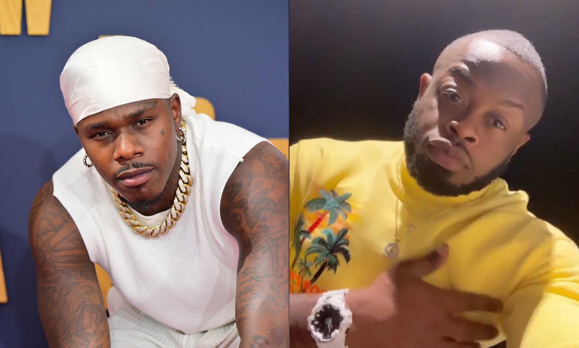 Gay OnlyFans model says he was cut from DaBaby music video