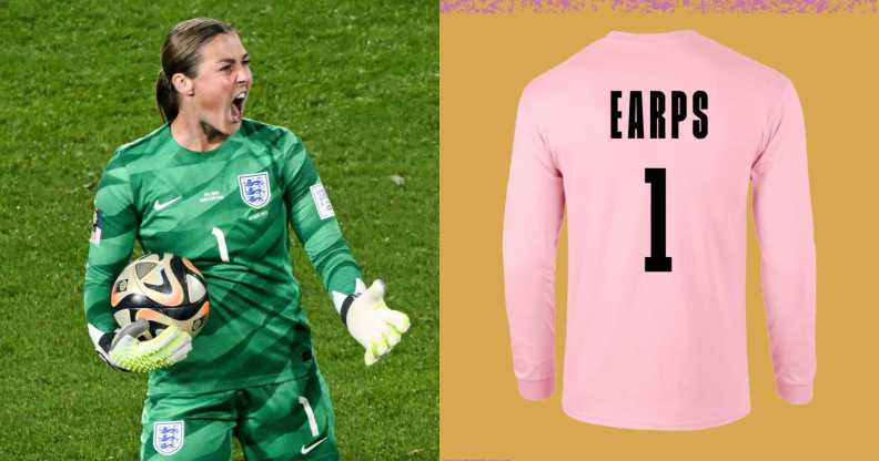 Alcopop! Records have taken matters into their own hands after Nike refused to make a replica shirt for England goalkeeper Mary Earps