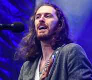 Alt rock sensation and unwavering LGBTQ+ ally Hozier explains why the fight for LGBTQ+ rights is 'never really over'. (Getty)