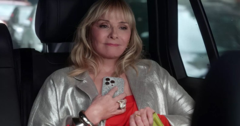 Kim Cattrall as Samantha Jones in And Just Like That.