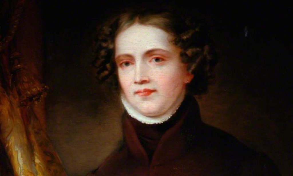Portrait of Anne Lister by Joshua Horner. (Public Domain)