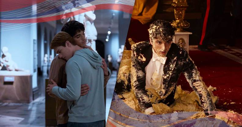 Fans are already royally obsessed with Red, White & Royal Blue (Prime Video/Getty)
