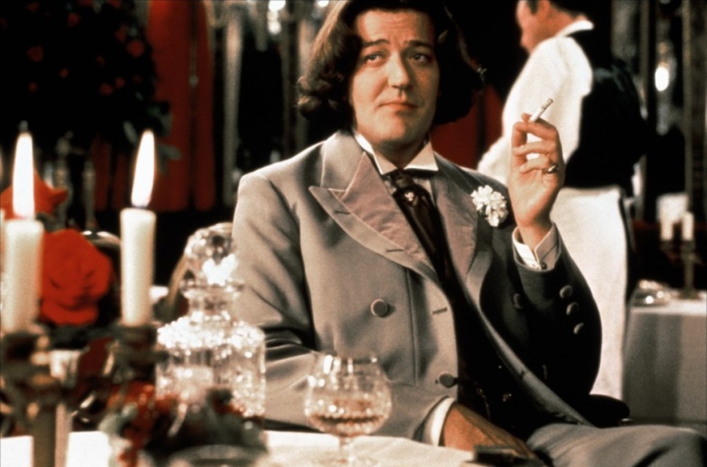 Stephen Fry played Oscar Wilde in the critically acclaimed 1997 biopic. 