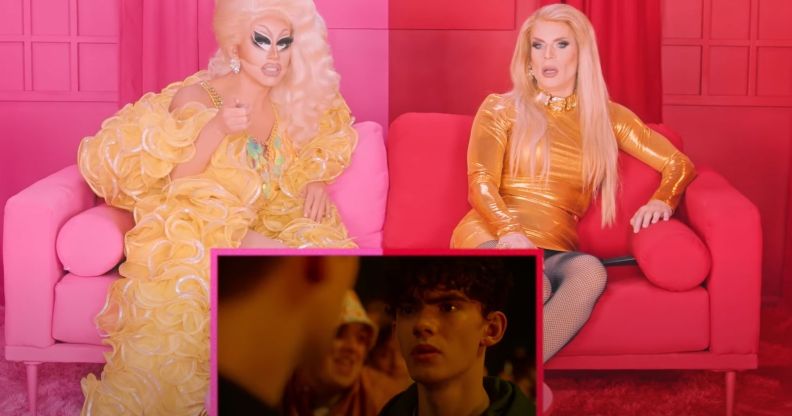 Trixie Mattel and Katya react to Heartstopper season two.