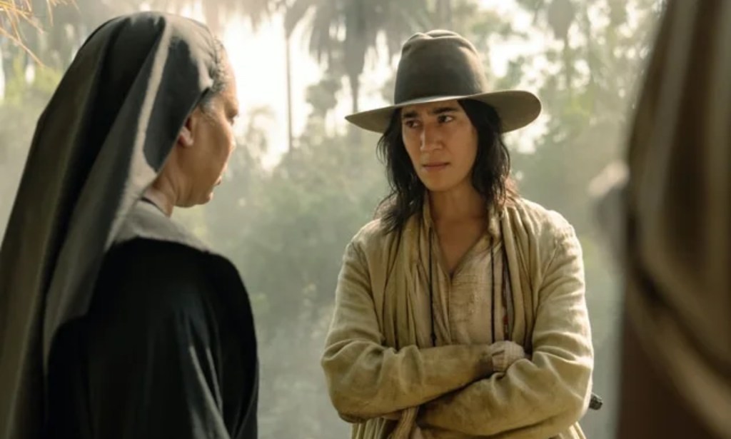 Vico Ortiz as non-binary pirate Jim. 