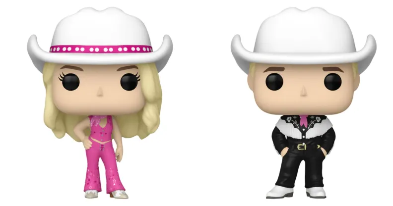 Funko releases Pop! Vinyl figures inspired by the Barbie movie.