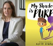 Teacher Katie Rinderle was fired after reading Scott Stuart's 'My Shadow is Purple', a children's book that explores gender beyond the binary, to her fifth-grade class in Georgia.