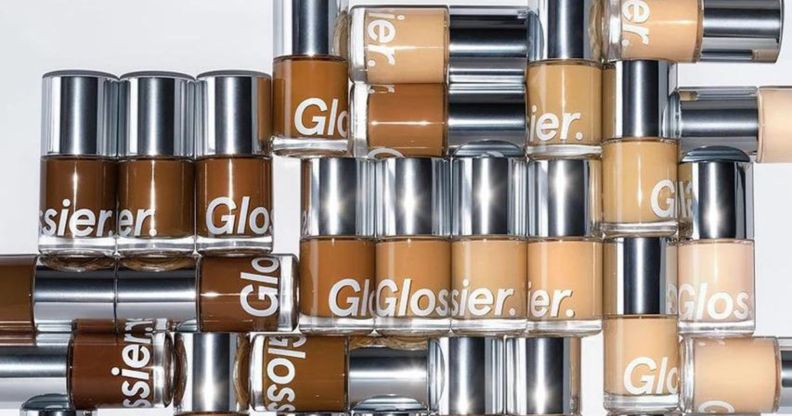 Glossier has launched a new inclusive foundation range.