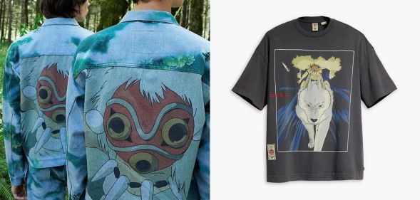 Levi's and Studio Ghibli release collection inspired by Princess Mononoke.