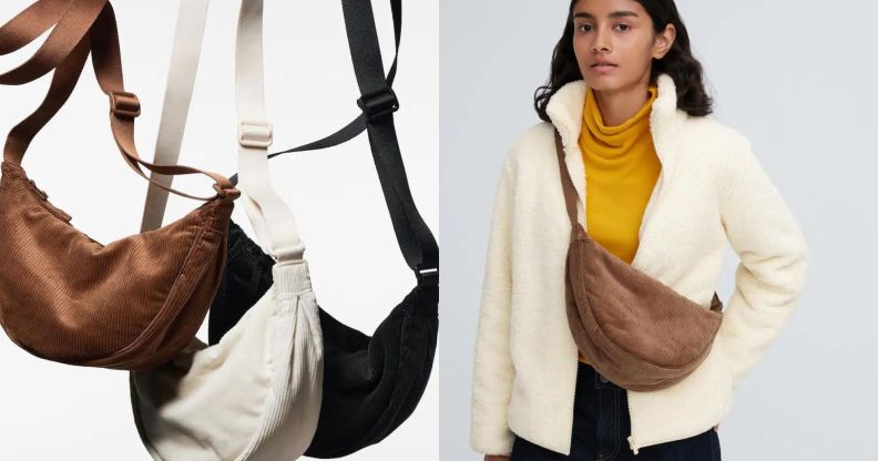 The new edition of the Uniqlo crossbody bag is perfect for the winter months.