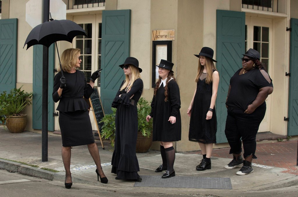 The witch coven in AHS: Coven. (FX)