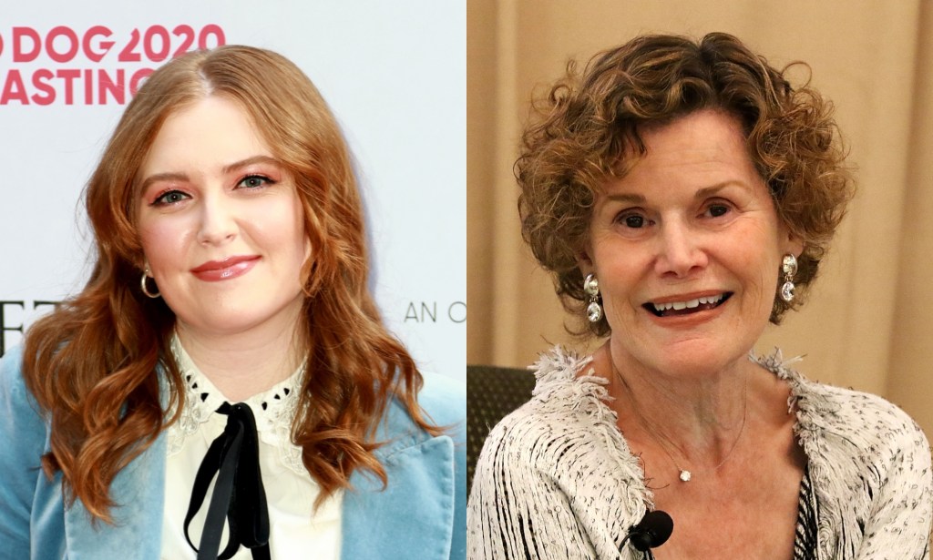 Alice Oseman (L) and Judy Blume (R) have historically called out the book bans. 