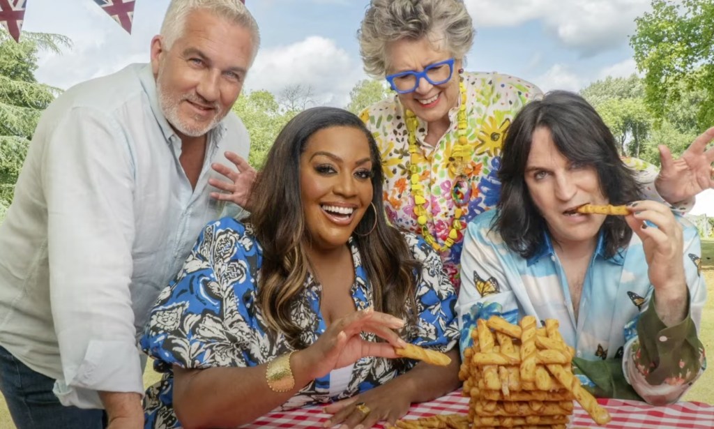 Alison Hammond praised by viewers as she makes Bake Off hosting debut.