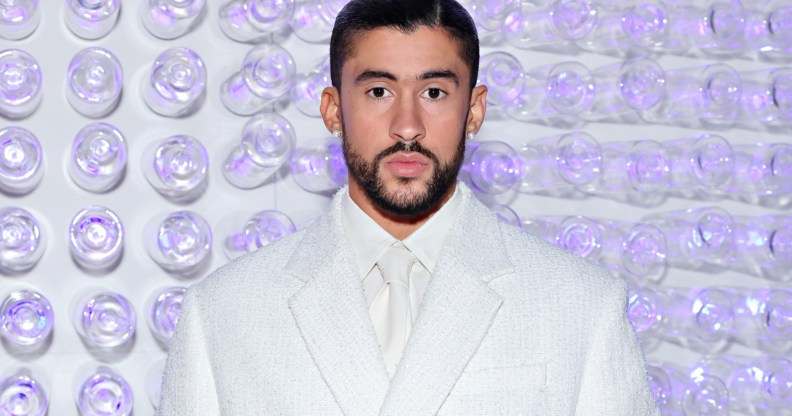 Bad Bunny addresses queerbaiting allegations for dressing femme.