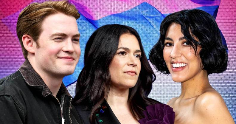 Bisexual Awareness Week 2023: Actors Kit Connor, Stephanie Biatriz and Abbi Jacobson.