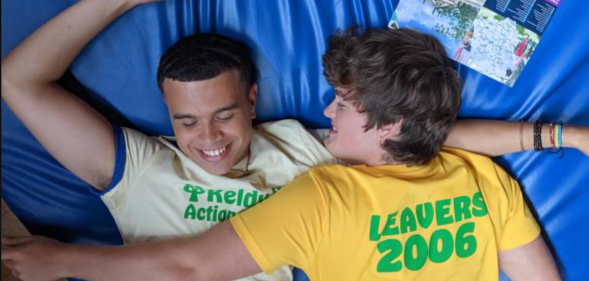 A still from new queer film Bonus Track.