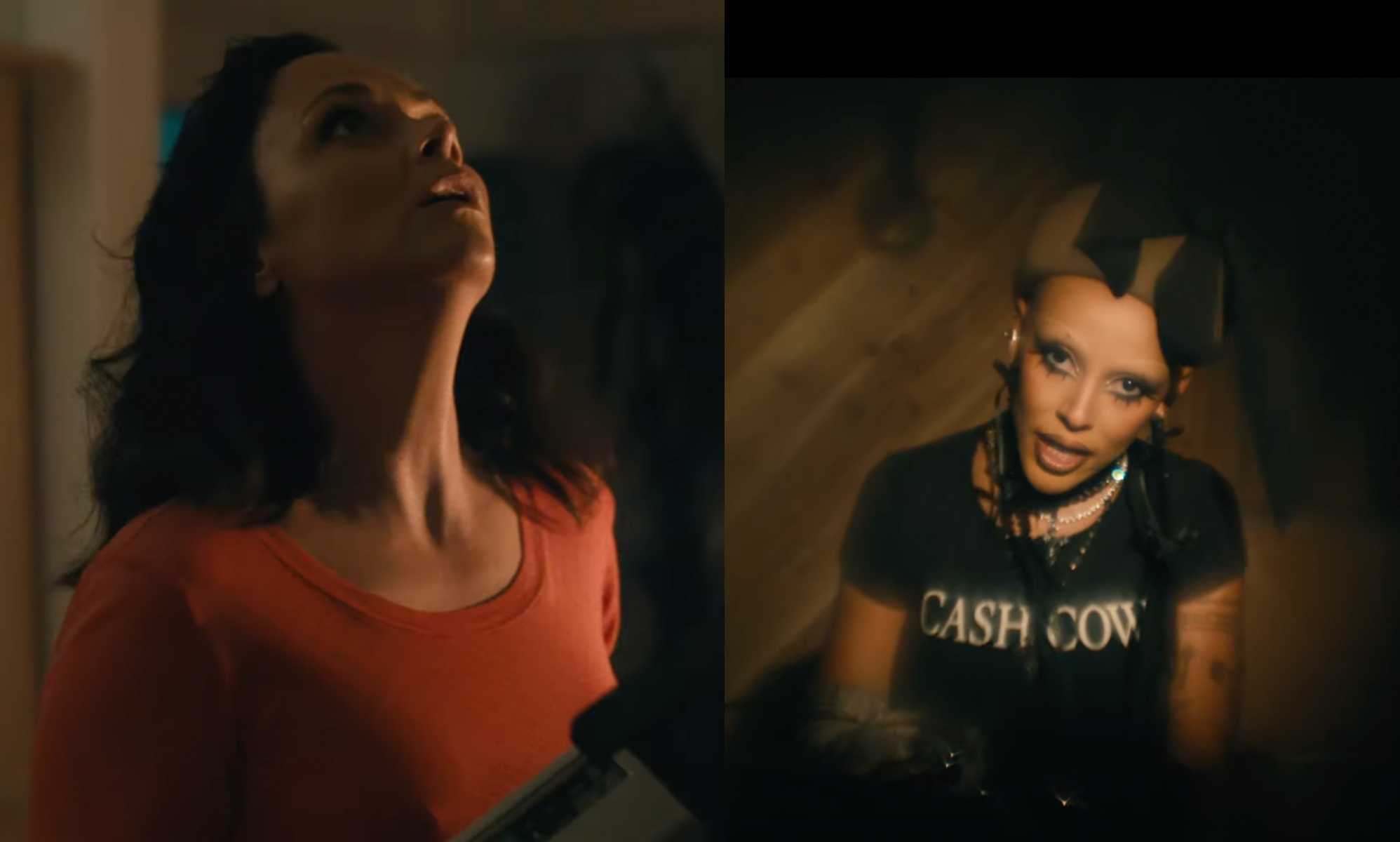 Christina Ricci fights off 'demons' in new Doja Cat video(02)