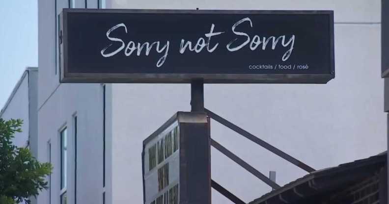 Police are currently investigating a string of serious crimes against Los Angeles restaurant Sorry not Sorry and its staff