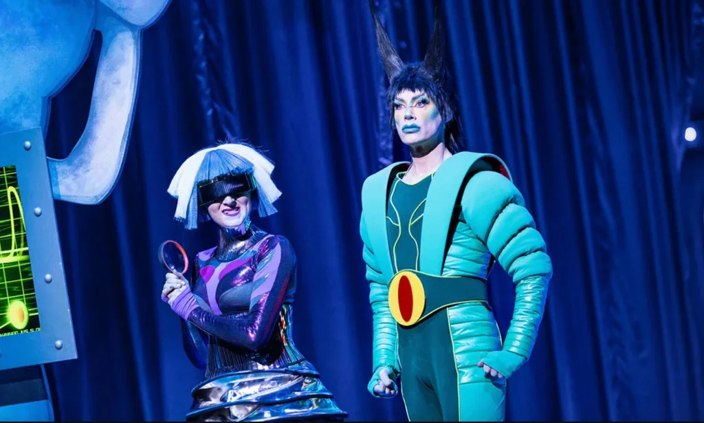 Divina De Campo as Plankton in Spongebob The Musical.