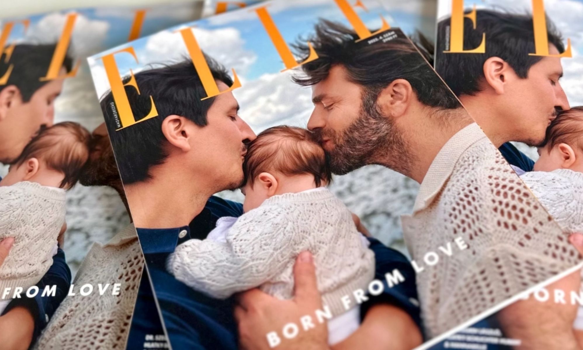 Elle Hungary puts gay dads on cover in defiant display of allyship image picture